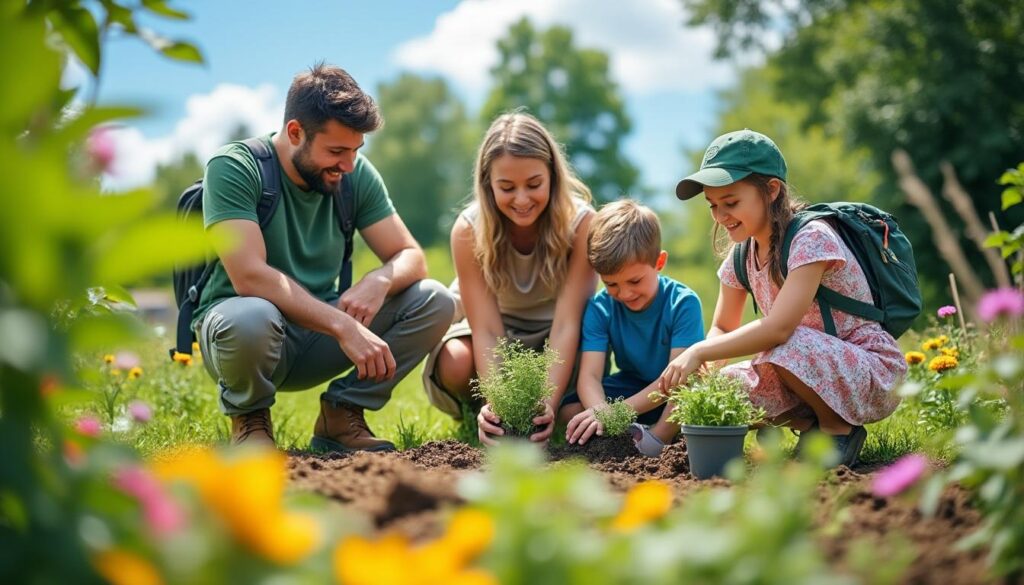 découvrez des activités écologiques et ludiques pour toute la famille, favorisant un voyage responsable et respectueux de l'environnement pour les enfants.
